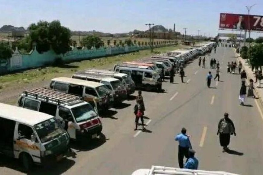 مليشيا الحوثي تمنع أصحاب السيارات الأجرة من العمل يوميا في ذمار