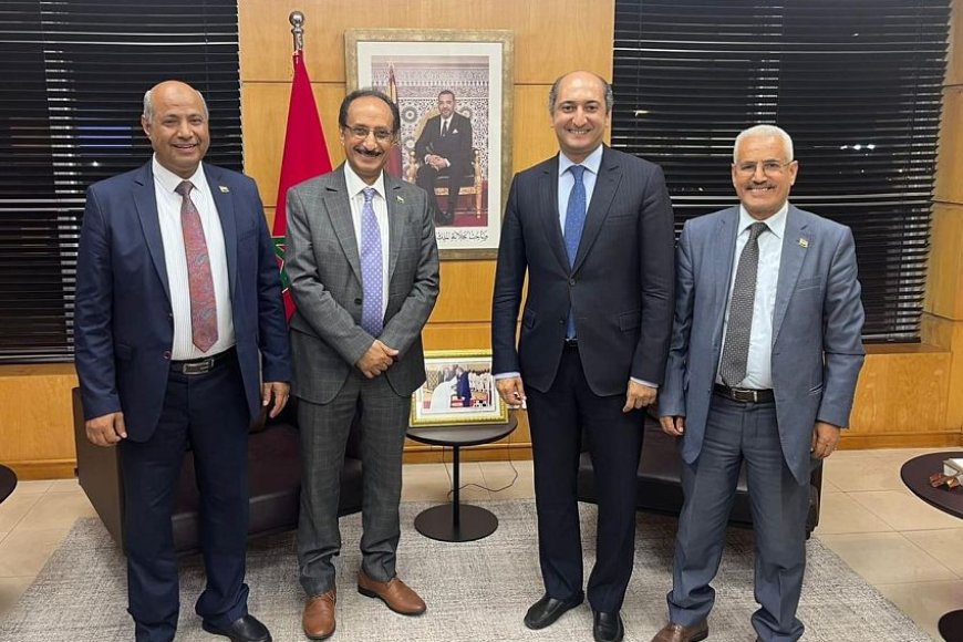 الاصبحي يبحث مع مدير الوكالة المغربية تعزيز التعاون التعليمي والثقافي