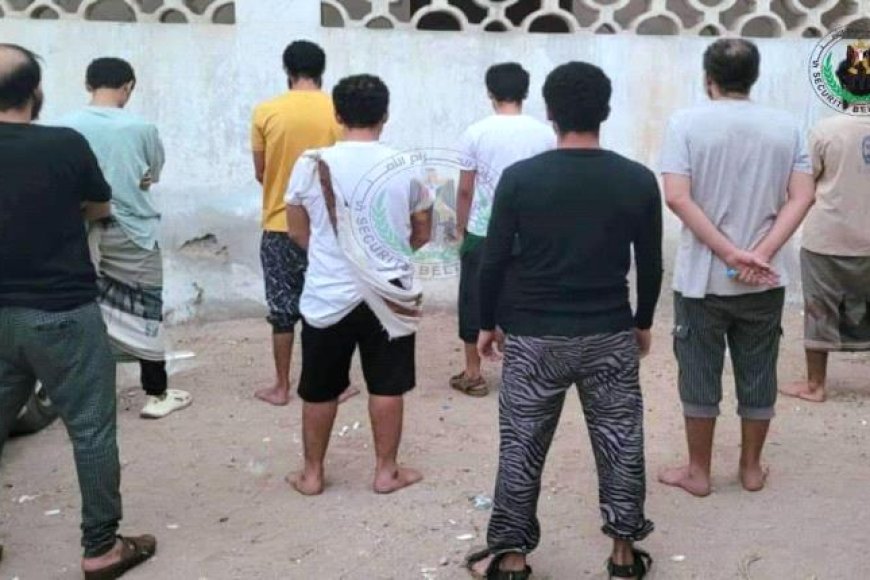 نهاية مروجي المخدرات..  إدارة مكافحة المخدرات: تم ترحيل 8 متهمين إلى السجن المركزي بعدن