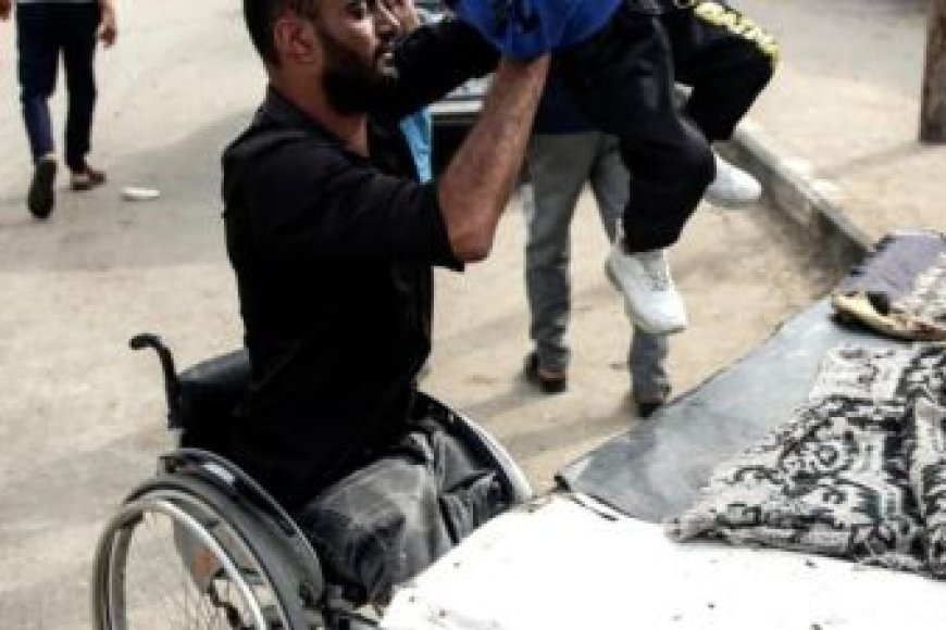 في اليوم العالمي للمعاقين.. معاقين حرب غزة بالالاف
