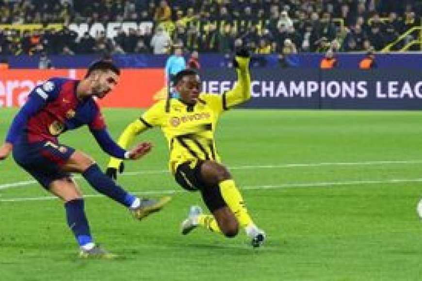 برشلونة يفترس دورتموند.. ويوفنتوس يعيد مانشستر سيتي للهزائم