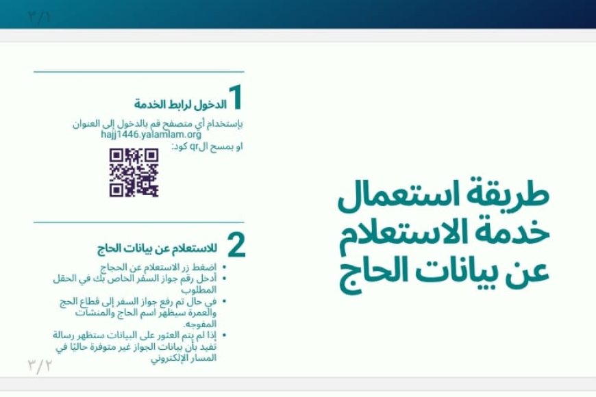 الأوقاف تطلق خدمات إلكترونية جديدة للتأكد من قوائم الحجاج والمنشآت الرسمية