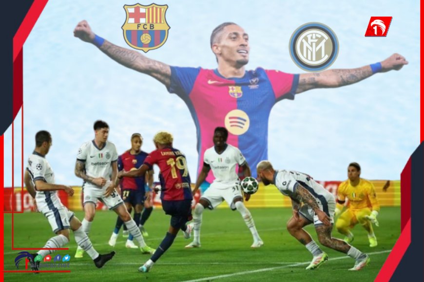 برشلونة يرفض السقوط على أرضه أمام إنتر ميلان بدوري أبطال أوروبا