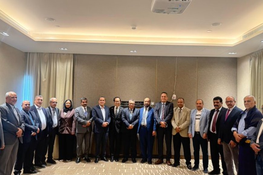 المجلس الأعلى للتكتل يلتقي السفير الياباني لدى اليمن ويبحث معه سبل تعزيز العلاقات