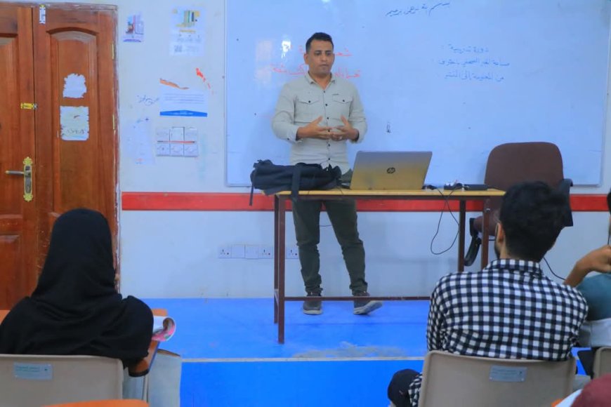 جامعة إقليم سبأ تتجه لافتتاح كلية إعلام.. واختتام أول دورة تطبيقية لطلاب الصحافة بمأرب