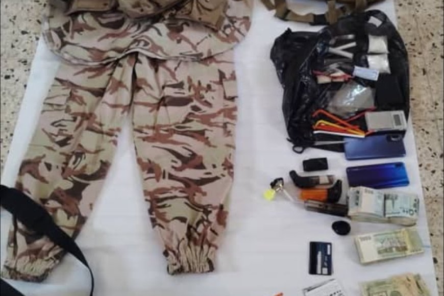 إدارة مكافحة المخدرات بساحل حضرموت تضبط أحد أخطر مروجي الشبو والحشيش