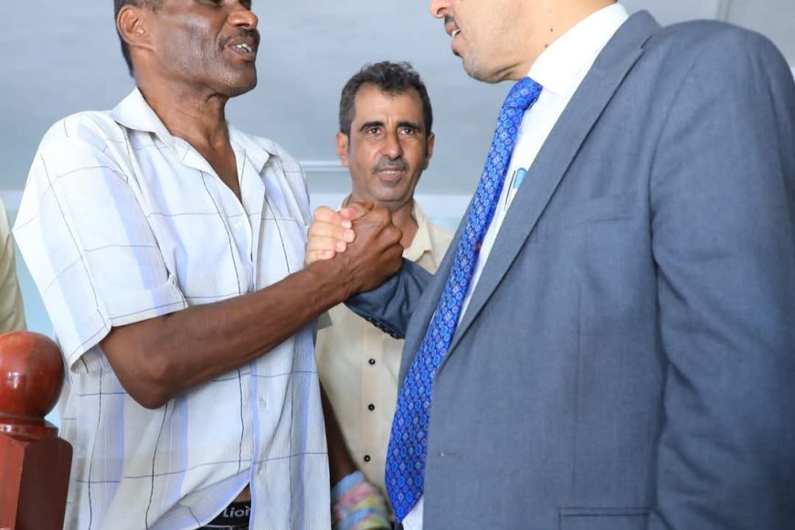 الوزير البكري يعزي في وفاة نجم المنتخبات الوطنية السابق عبدالله مكيش