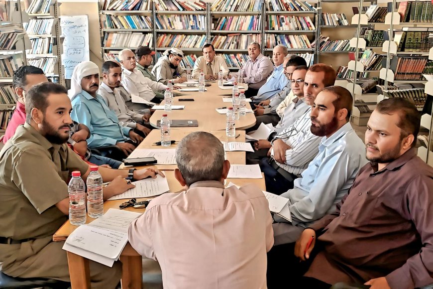مجلس كلية الضالع الجامعية يقر موعد امتحانات الفصل الدراسي الثاني 