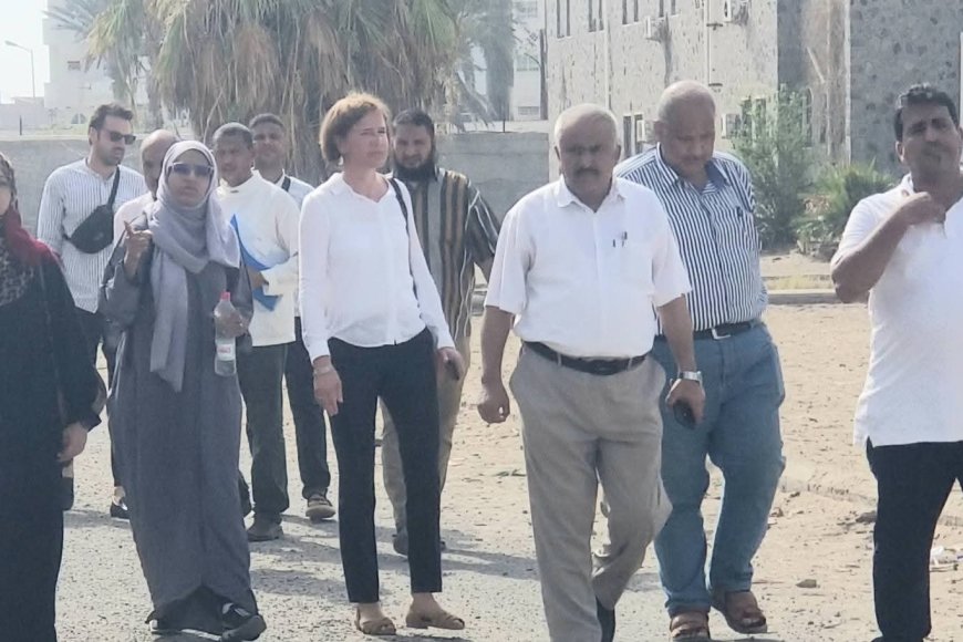 الشكلية يلتقي وفد الوكالة الألمانية للتعاون الدولي Giz ويطلعه على احتياجات المعاهد التقنية والمهنية بالعاصمة عدن