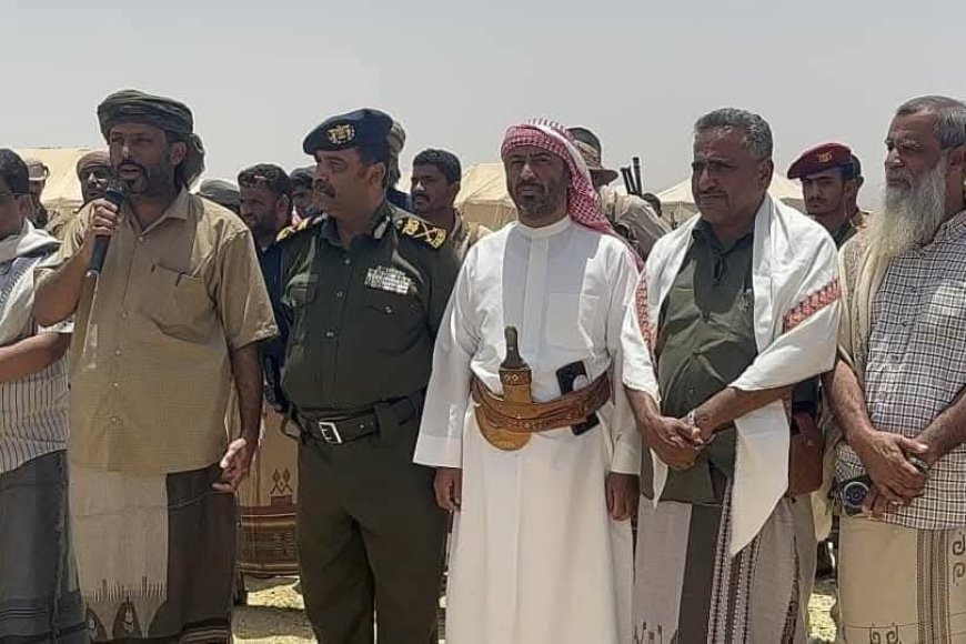 رئيس حلف حضرموت يزور اللواء الأول ويحثّ منتسبيه على الاستفادة من التدريب والانضباط 