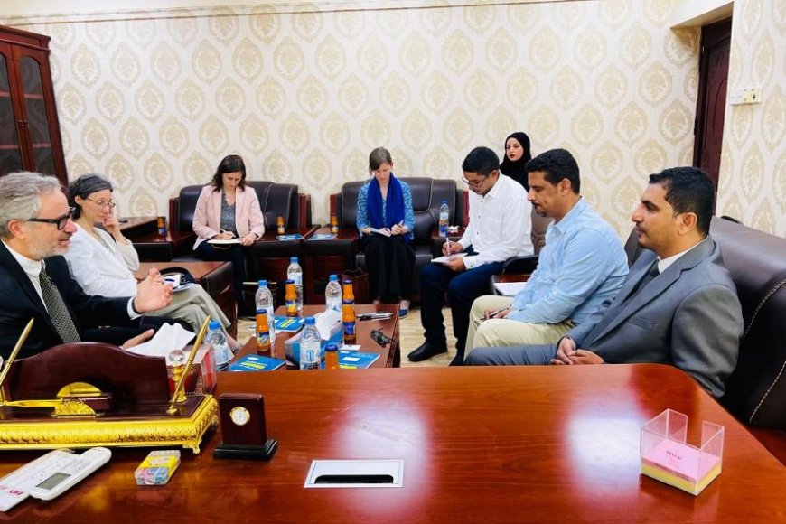 باسردة يبحث مع بعثة الاتحاد الأوروبي تعزيز التعاون في مجال حقوق الإنسان وسيادة القانون