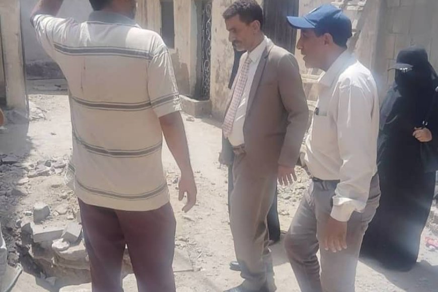 المشمر يوجّه بسرعة استبدال خط شبكة الصرف الصحي في منطقة الأكمة بسوق الصميل