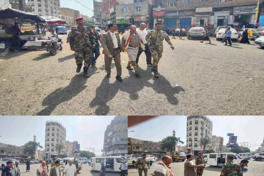 المشمر يؤكد أنه سيتم قريباً البدء بتنفيذ مشروع إعادة تأهيل وسفلتة جولة سنان وإنشاء مجسم جمالي فيها