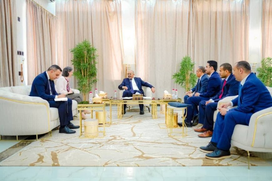 الزُبيدي يستقبل السفيرة الفرنسية بعدن ويبحث معها الأوضاع الاقتصادية والجهود الإنسانية