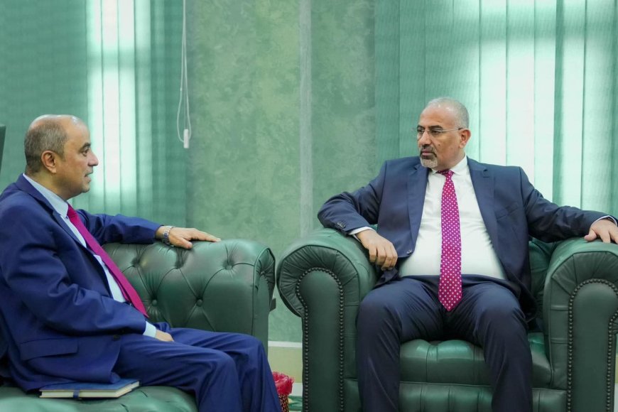 الزُبيدي يشدد على تسريع وتيرة الأداء الحكومي في القطاعين الاقتصادي والخدمي