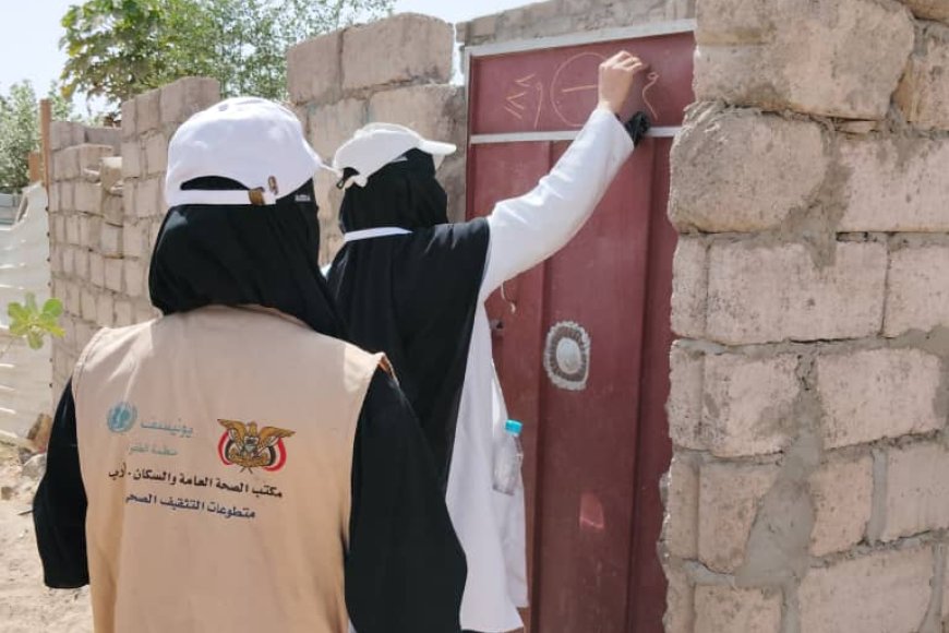 مأرب: نجاح حملة التحصين الطارئة ضد شلل الأطفال بنسبة 105%