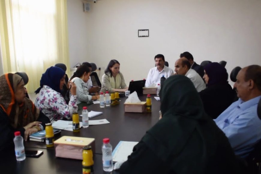 اللجنة الوطنية للتحقيق تلتقي فريق العقوبات التابع لمجلس الأمن في عدن