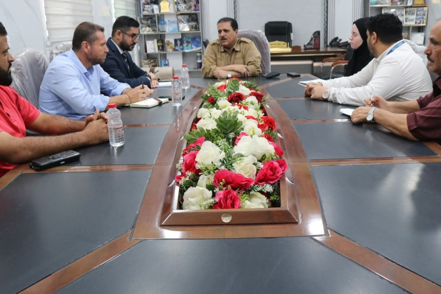 العميد جبر يناقش وضاع المهاجرين الأفارقة مع منظمة الهجرة الدولية وتدخلاتها الإنسانية.