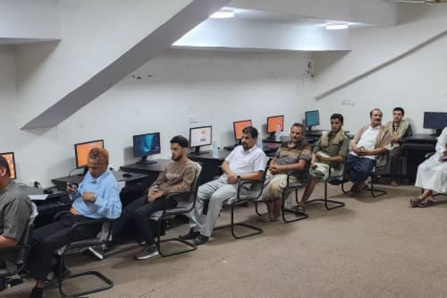 وكيل محافظة مأرب يدشن مشروع تدريب الشباب على الرخصة الدولية للحاسوب