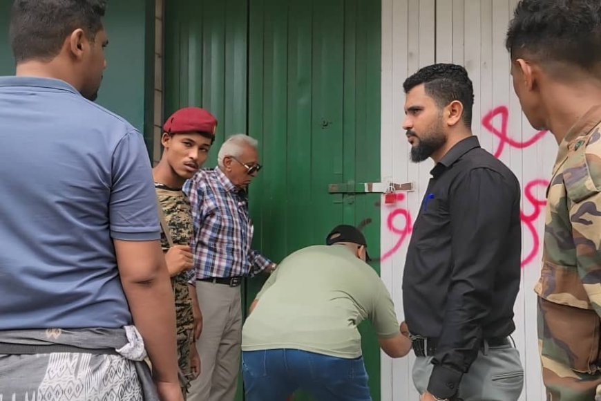 لرفضها بيع العملات الأجنبية..إغلاق عدد من محلات الصرافة في مديرية المنصورة بعدن