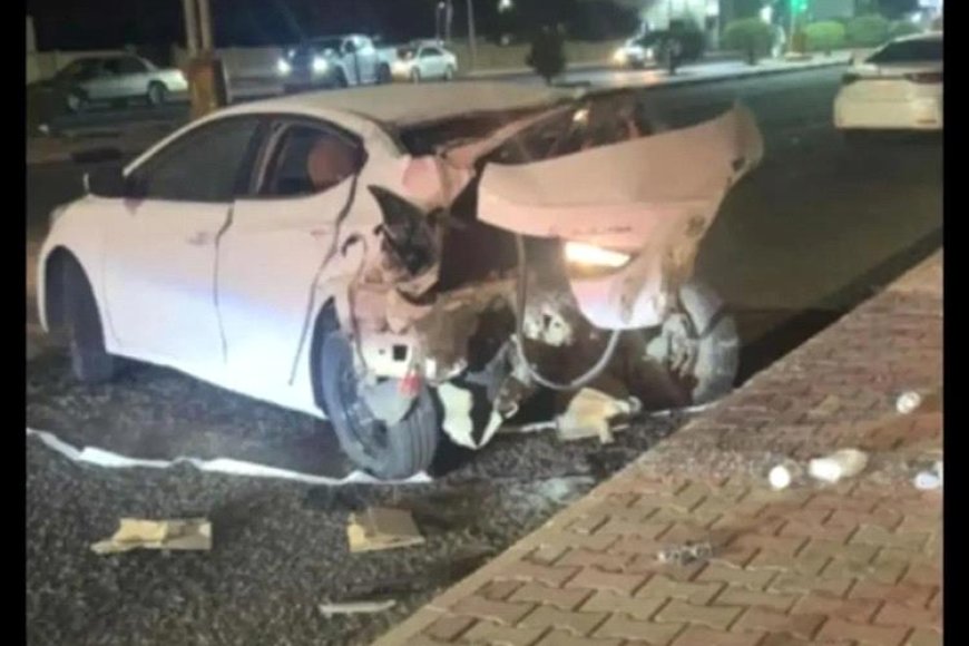 مغترب يمني يفارق الحياة بحادث مروري مروع في السعودية