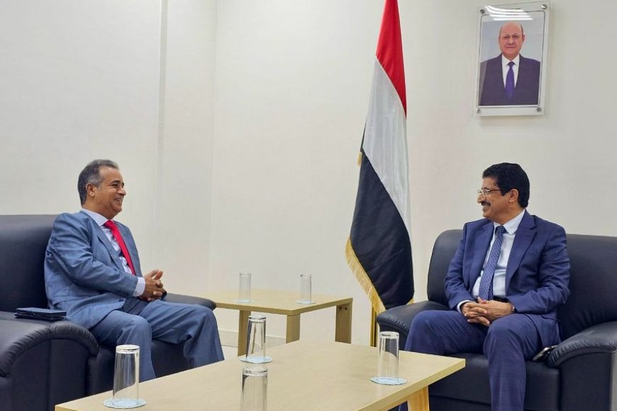وكيل وزارة الخارجية يبحث مع السفير الليبي سبل تعزيز التعاون الثنائي