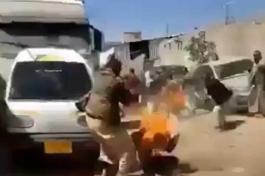 أحرق نفسه.. تاجر يختصر مأساة وطن