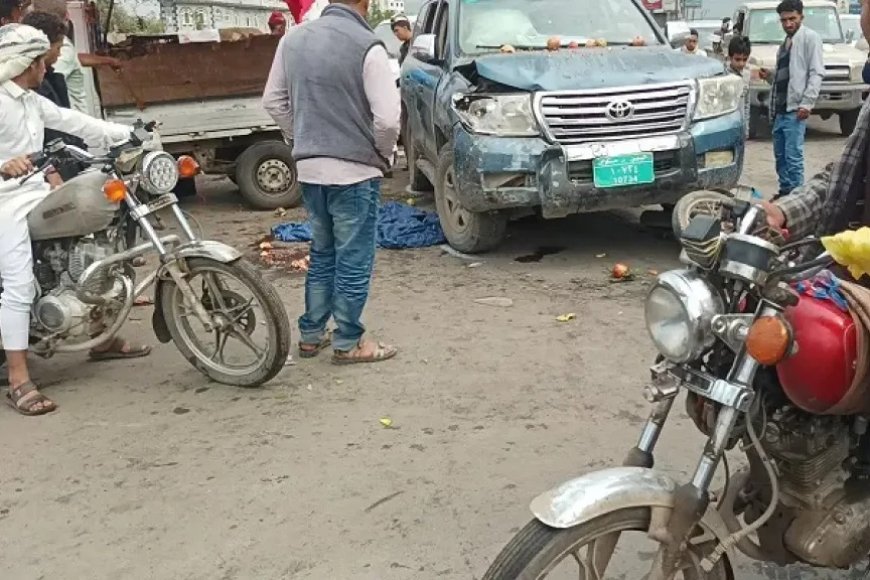 سيارة قيادي حوثي تنهي حياة ثلاثة أطفال دهساً في إب