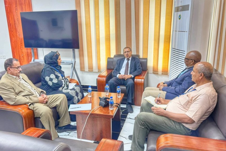 رئيس مجلس القضاء الأعلى يرحب بممثل المفوضية السامية لحقوق الإنسان في اليمن