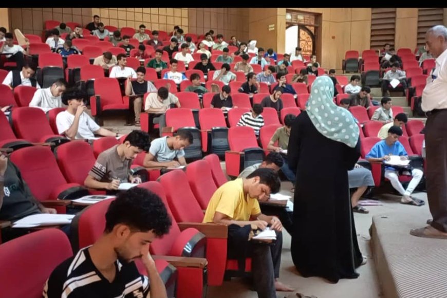جامعة عدن تدشن امتحانات المفاضلة في كلية الهندسة للعام الجامعي الجديد