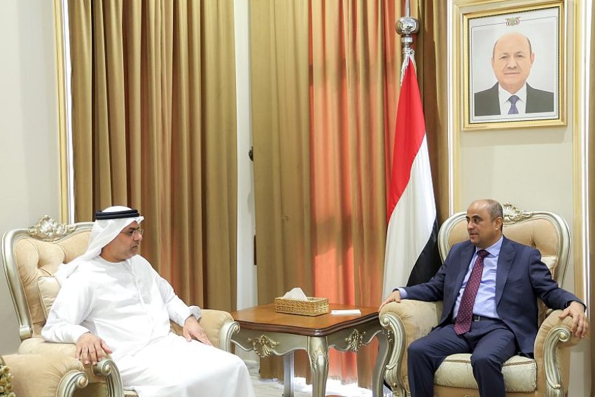 رئيس الوزراء يشيد بالعلاقات المتميزة مع الامارات ويؤكد ان دعمها أساسي لتماسك مؤسسات الدولة