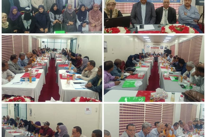 مركز مدار يقود ورشة عمل في عدن لمواجهة عزوف الطلاب عن كليات التربية ووضع خارطة طريق لإنقاذ التعليم