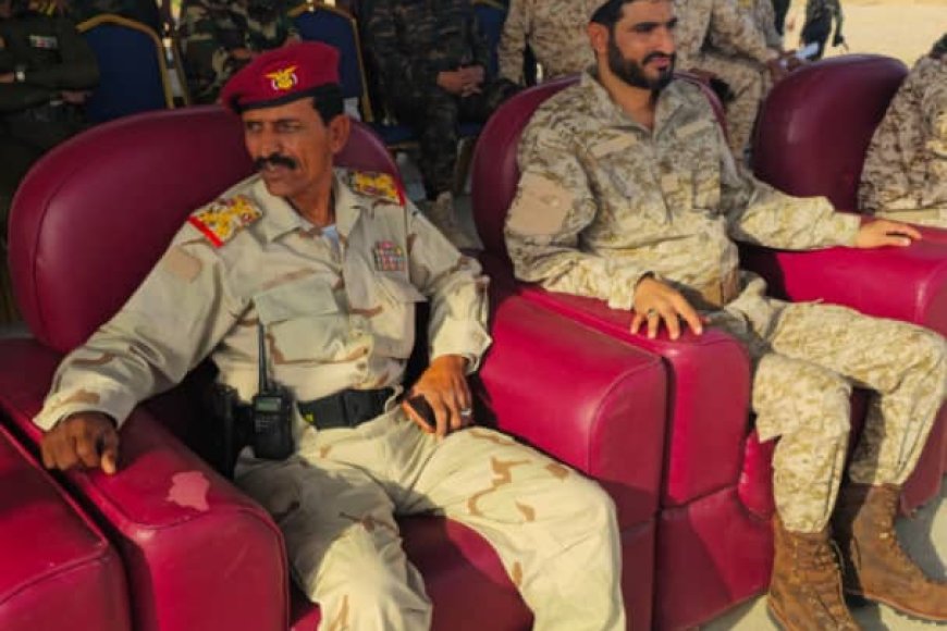قيادات في قوات محور سبأ تحضر عرضًا عسكريًا لقوات دفاع شبوة ومحور عتق