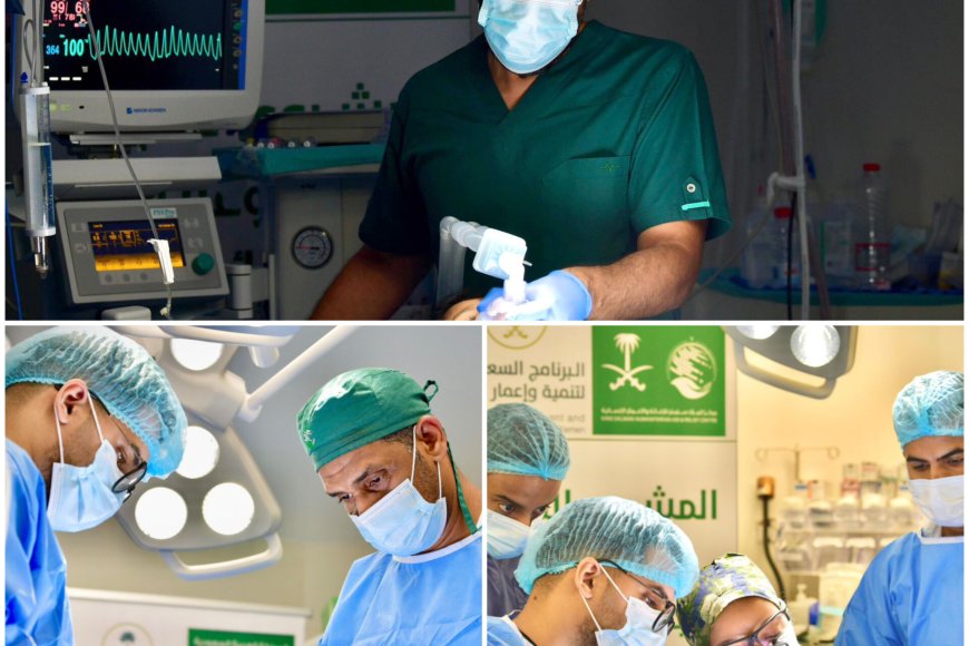 مركز الملك سلمان ينفذ المشروع الطبي التطوعي لجراحة الأطفال في عدن