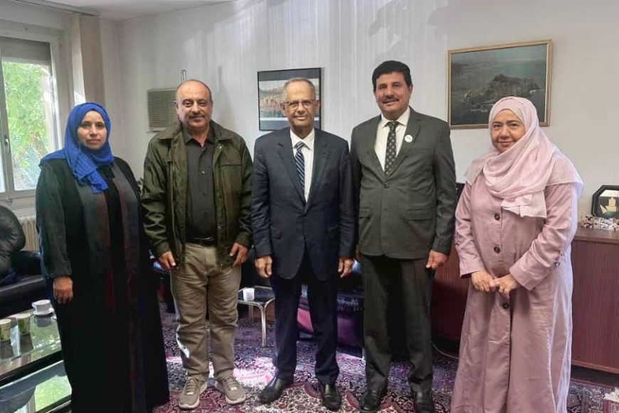 اللجنة الوطنية للتحقيق تبحث مع بعثات أوروبية بجنيف تقريرها الثالث عشر وأوضاع حقوق الإنسان في اليمن