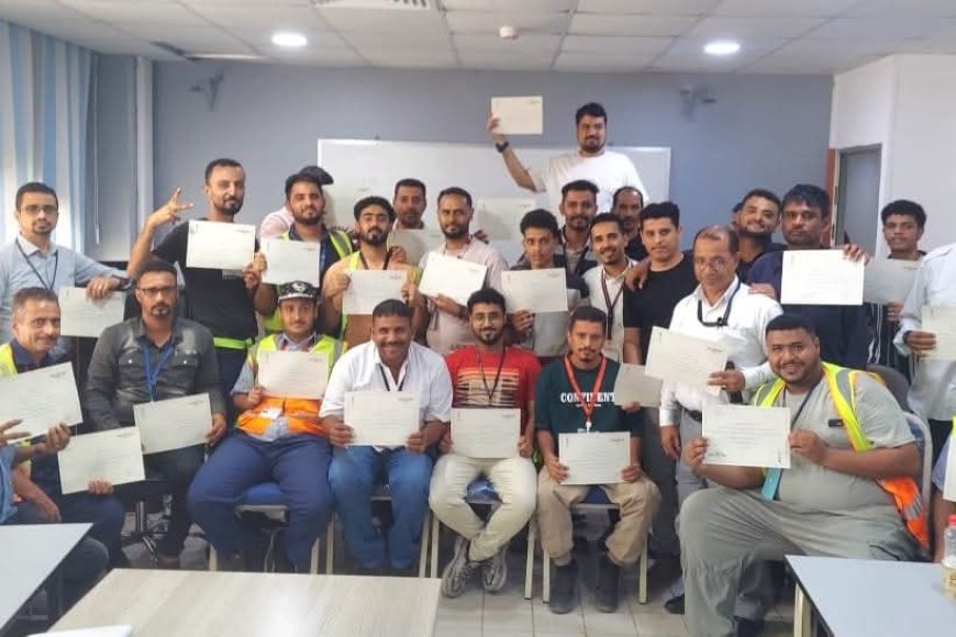 مطار عدن الدولي يواصل تنفيذ البرنامج التدريبي الخاص بالتوعية الأمنية لموظفيه