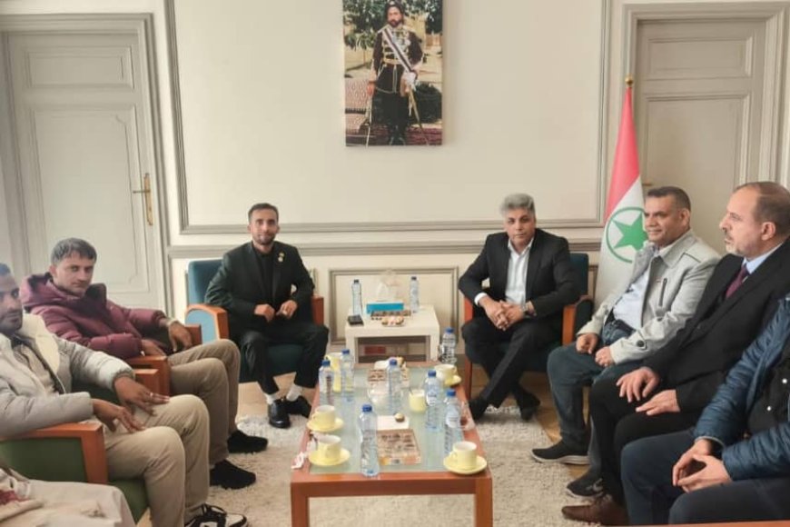 تعزيز التضامن العربي في المهجر: لقاء بين المركز الثقافي اليمني وتنفيذية دولة الأحواز في بروكسل
