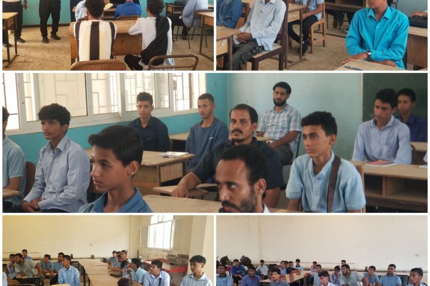 &quot;الشكلية يدشن العام الدراسي للطلاب المستجدين سنة أولى في المعهد المهني الصناعي بالعاصمة عدن&quot;