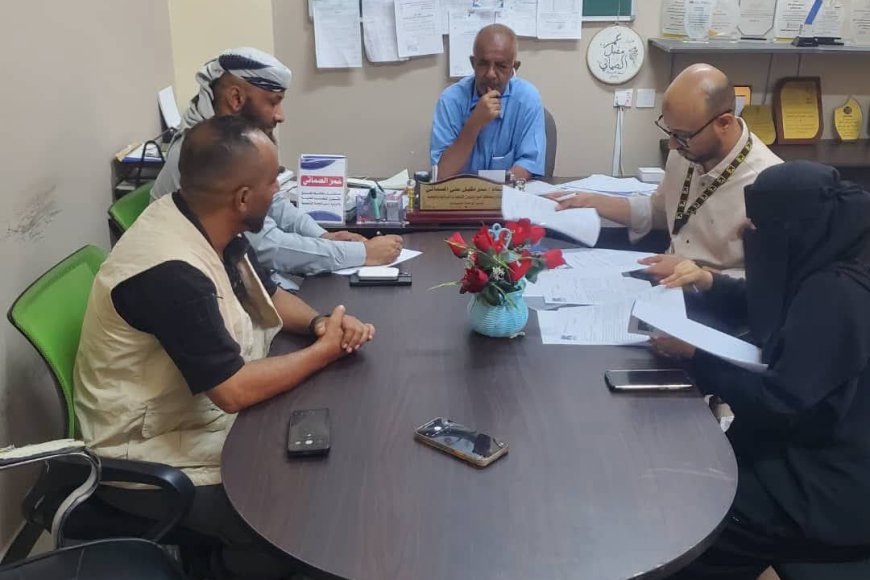 لحج.. مدير عام طور الباحة يناقش تدخلات قادمة لمركز المشاريج بالمديرية