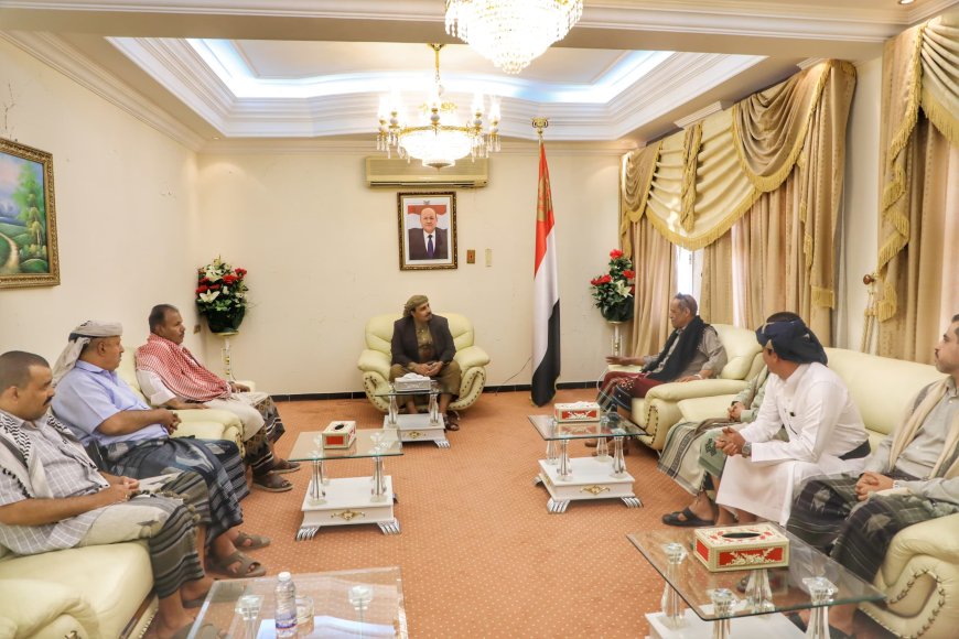محافظ حضرموت يصل سيئون ويناقش الأوضاع الخدمية والأمنية