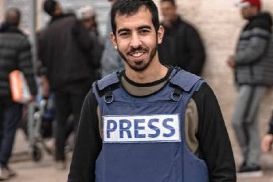 استشهاد الصحفي الفلسطيني صالح الجعفراوي برصاصات في غزة