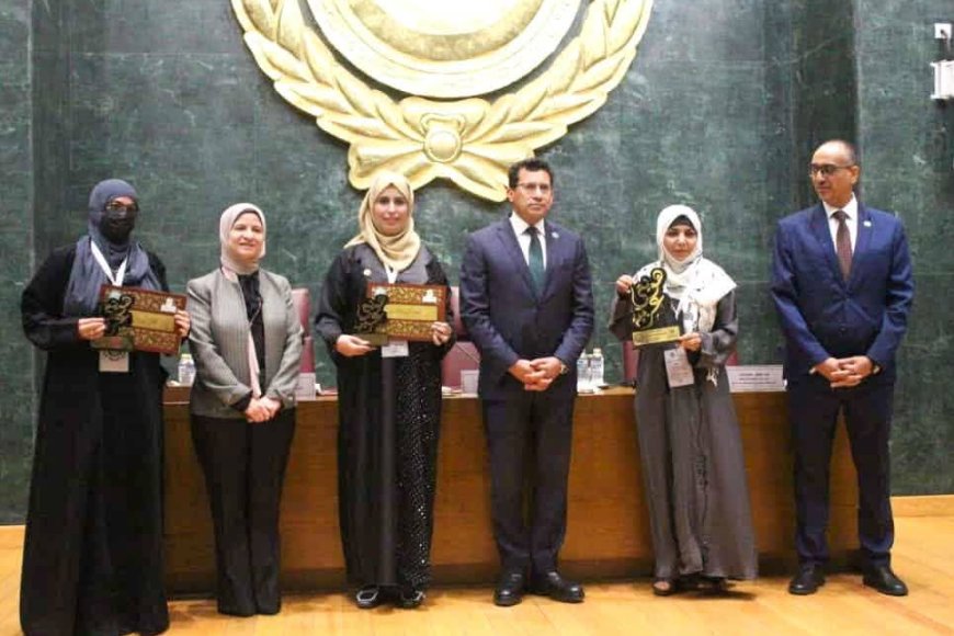 تكريم وفد اليمن المشارك في نموذج محاكاة برلمان الشباب العربي