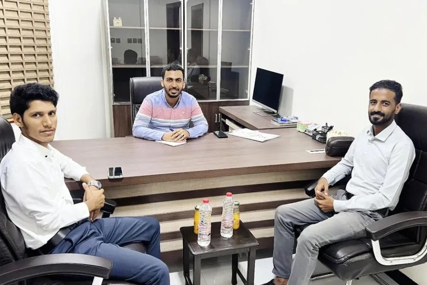 اتحاد طلاب حضرموت في عدن يزور مؤسسة شروين للتنمية الإنسانية لبحث سبل التعاون المشترك