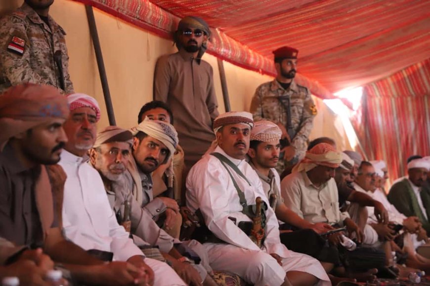 تنصيب الشيخ أمين سرور بن سويدان شيخًا لقبيلة آل ماضي في طمحان بحضرموت
