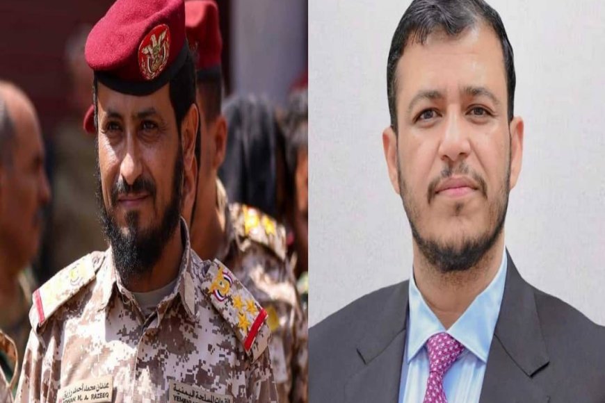 الدكتور عبدالله العليمي يطمئن على صحة العميد عدنان رزيق القميشي بعد العملية الإرهابية الحوثية الغادرة