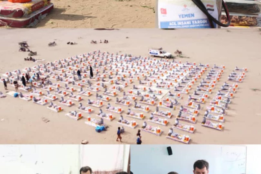 مؤسسة البادية للأعمال الإنسانية تنفذ مشروعين إغاثيين للمتضررين من السيول في أبين