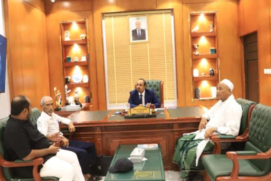 محافظ حضرموت الأستاذ مبخوت بن ماضي يوجّه بزيادة مخصص كهرباء دوعن لتحسين الخدمة والتخفيف عن المواطنين