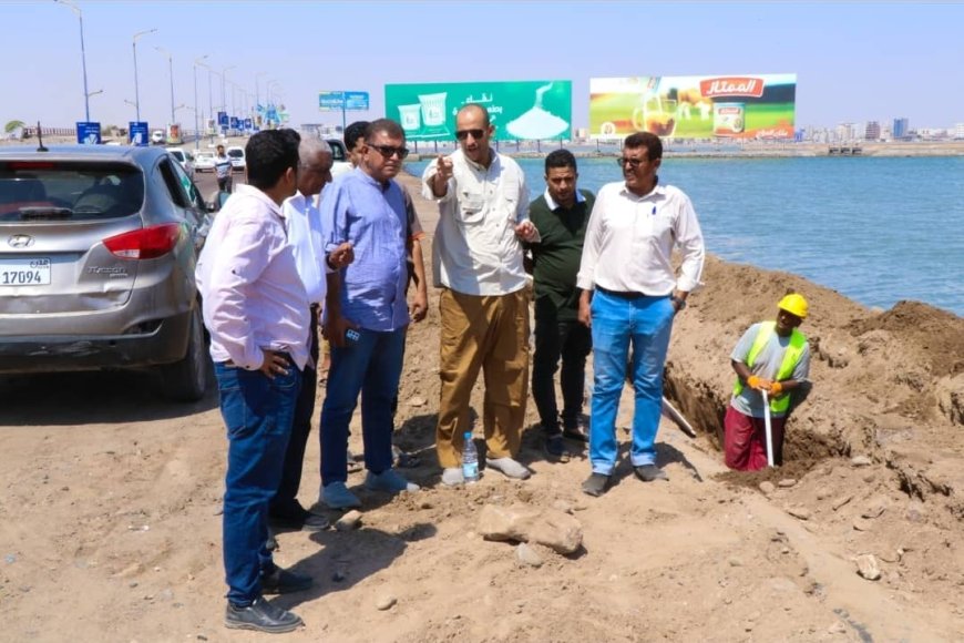 مدير مياه عدن والسفيرة الفرنسية يطلعان على مشاريع وتدخلات منظمة تراينجل في قطاع المياه