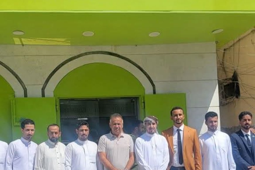 الجاوي و القطيبي يفتتحان فرع القطيبي للصرافة بمديرية المعلا