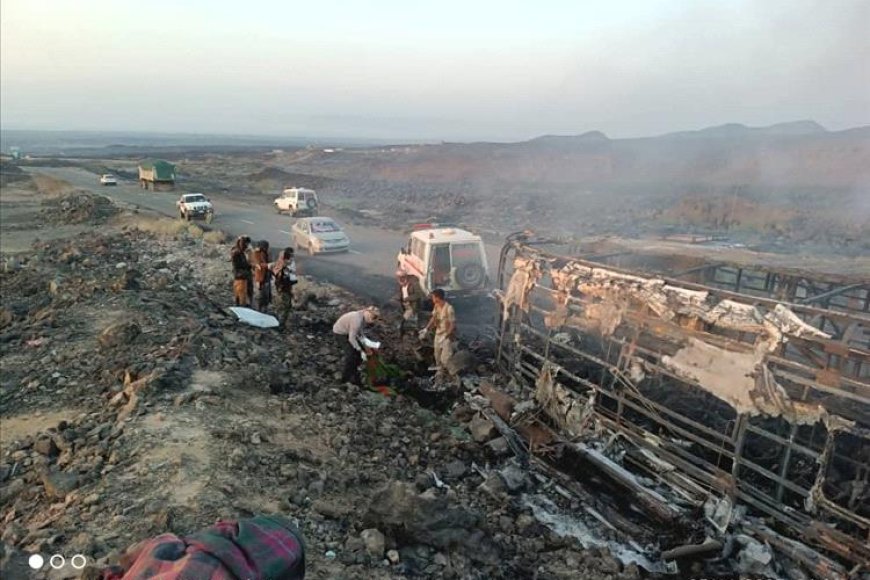 وفاة قيادي بارز في الحزام الأمني بحادث مروري مروّع في العرقوب بأبين